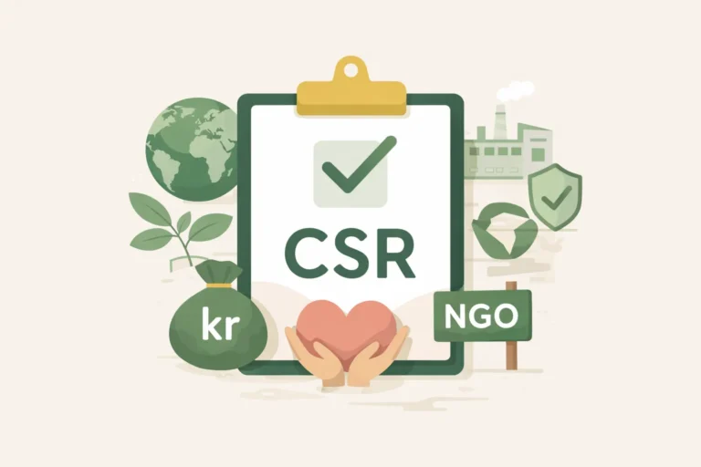 CSR, bæredygtighed og samfundsansvar